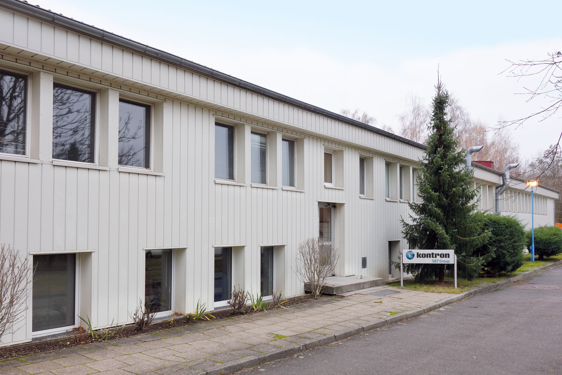 Kontron Electronics in Halle Firmengebäude